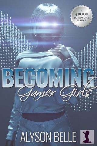 Becoming Gamer Girls: A 4-Book Gender Swap TG Romance Bundle cover